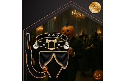 Macska jelmez 3 az 1-ben - fekete