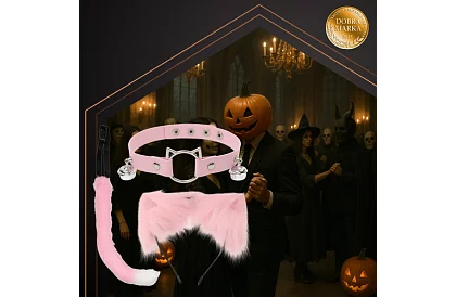 Macska jelmez 3 az 1-ben - rózsaszín