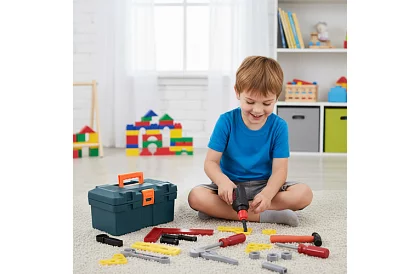 Gyermek szett – szerszámosláda 32 darabos