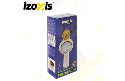 Bluetooth vezeték nélküli karaoke mikrofon – fehér