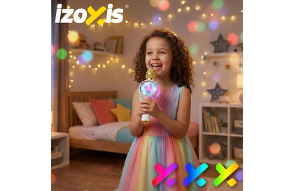 Bluetooth vezeték nélküli karaoke mikrofon – fehér