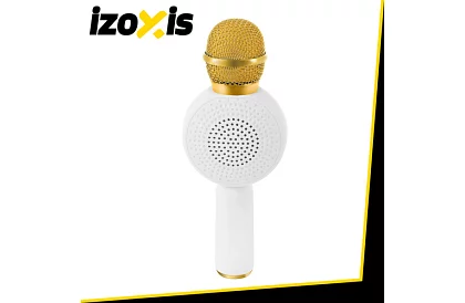 Bluetooth vezeték nélküli karaoke mikrofon – fehér