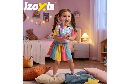 Bluetooth vezeték nélküli karaoke mikrofon – fehér