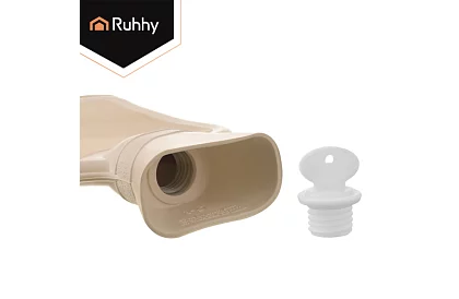 Hőmérséklet szabályozó plüss borítással – gumi vízmelegítő 1,8 l