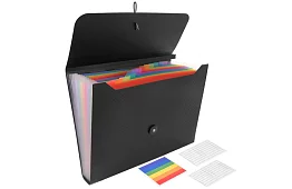 Dokumentum mappa – A4-es szervező, 13 rekesz