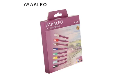 Akril dekoratív filcek - 8 db-os készlet