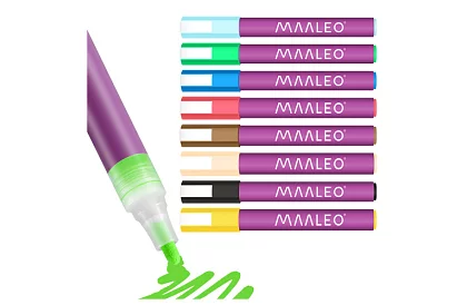 Akril dekoratív filcek - 8 db-os készlet