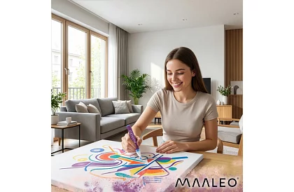 Akril dekoratív filcek - 8 db-os készlet