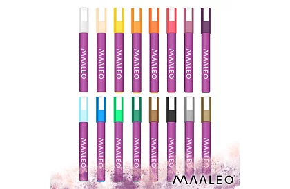 Akril dekoratív filcek – 16 db-os készlet