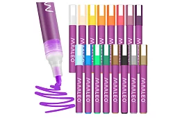 Akril dekoratív filcek – 16 db-os készlet