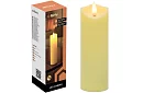 LED gyertya lánghatással 17 cm