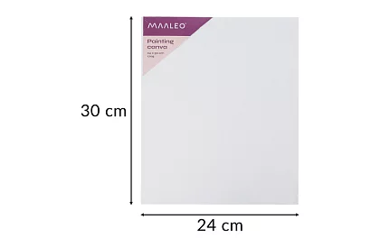 Festék készlet festéshez - vászon, színek, ecsetek, paletta