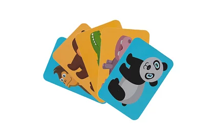 Magnetikus puzzle könyv - Afrikai állatok