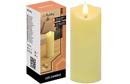 LED gyertya lánghatású 15×5 cm