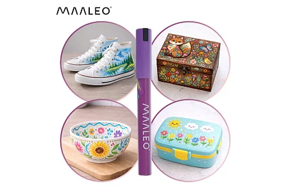 Akril dekoratív filcek – 36 színű készlet