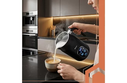 Elektromos tejhabosító LED kijelzővel - 500 W