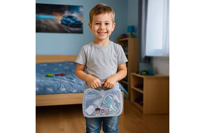 Doktori táska tartozékokkal - hang- és fényhatások