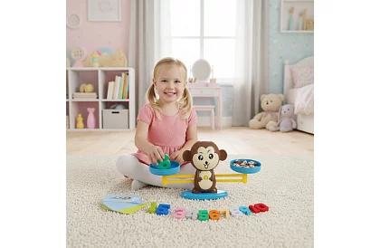 Oktatási matematikai játék - Monkey Balance