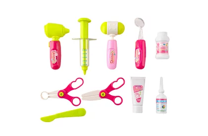 Doktori készlet kocsival - kis orvos