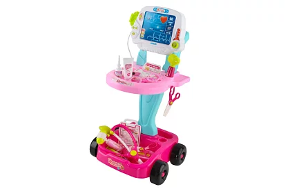 Doktori készlet kocsival - kis orvos