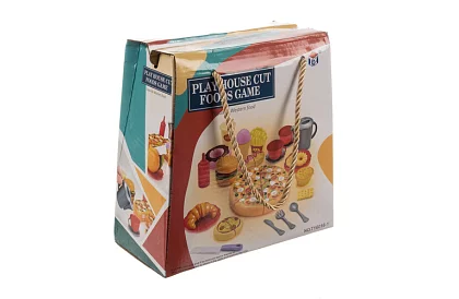 Vágott készlet tépőzárral - pizza 42 darab