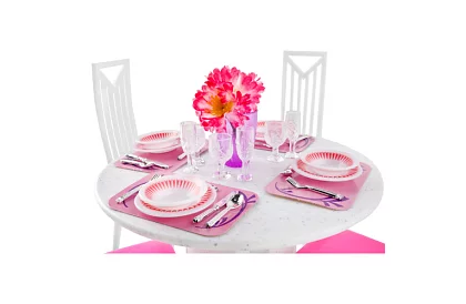 Bútor a babaházhoz – 43 darabos készlet