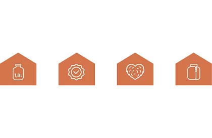 Termofor plüss borítékkal 1800 ml – Rubber Bunny