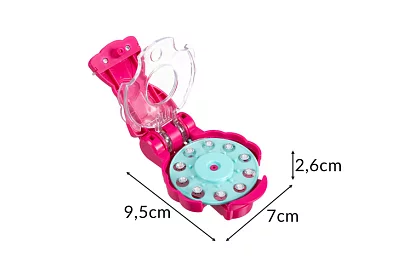 Hajdíszítő gép hajra és ruhákra kövekkel + 180 XXL kristály