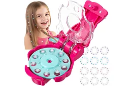 Hajdíszítő gép hajra és ruhákra kövekkel + 180 XXL kristály