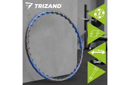 Obrucca - Hula hoop masszázs kiemelkedésekkel 110 cm