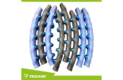 Obrucca - Hula hoop masszázs kiemelkedésekkel 110 cm