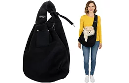 Kényelmes kenguru szállító táska kisállatoknak – válltáska