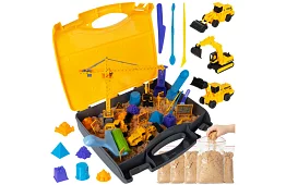 Kinetikus homok 1500 g XXL kiegészítőkkel – építkezés