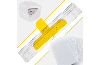 Lamináló A4, 500 W – Lamináló gép 4 az 1-ben + fólia