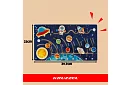 Fából készült Montessori puzzle - űr