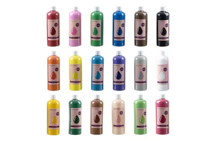 Plakátfestékek 18 x 500 ml – 18 árnyalat