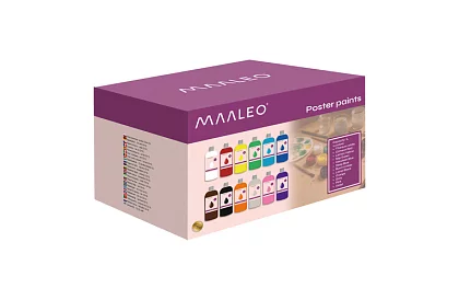 Plakátfestékek 12 x 1000 ml – 12 árnyalat