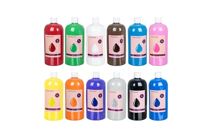 Plakátfestékek 12 x 1000 ml – 12 árnyalat