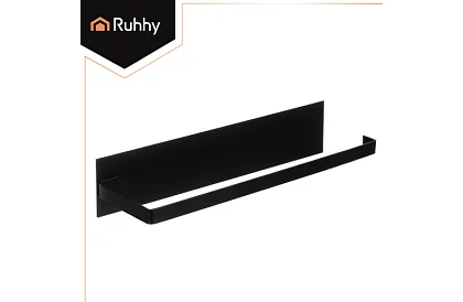 Fali tartó papírtörlőhöz 25 cm – fekete