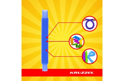 Pop Pipes – Montessori rugalmas csövek – 10 darab