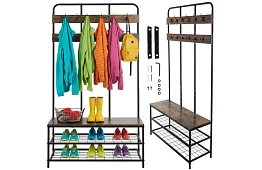 Előszoba fal 182x100x35,5 cm