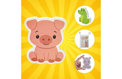 Habos matricák – állatok a fürdőbe, a csempére