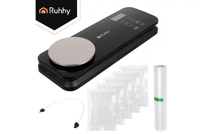 Vákuumos fóliavarró gép súlya – 80 kPa, 120 W + tartozékok