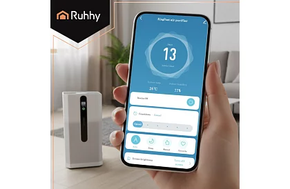 Légszűrő 35 W HEPA H12-vel és WiFi-vel