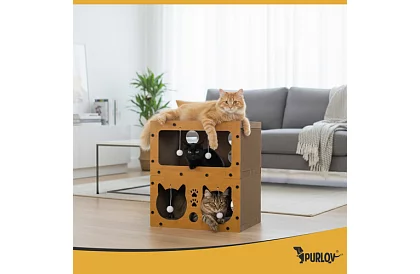 Macskakaparó 3 az 1-ben - 51,5 × 45 × 28 cm