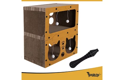 Macskakaparó 3 az 1-ben - 51,5 × 45 × 28 cm