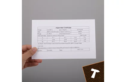 Nyomaték kulcs 1/4 - tartomány 2–26 Nm