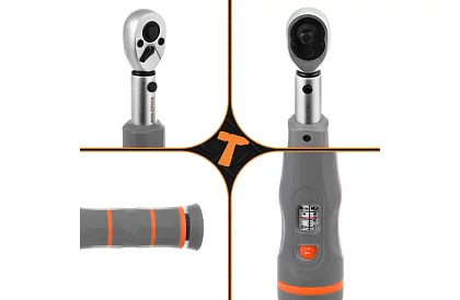 Nyomaték kulcs 1/4 - tartomány 2–26 Nm