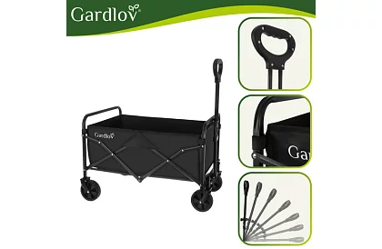 Összecsukható strand szállító kocsi 90 l – teherbírás 100 kg