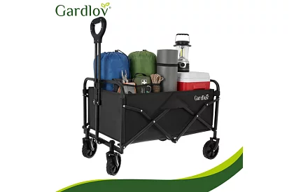 Összecsukható strand szállító kocsi 90 l – teherbírás 100 kg